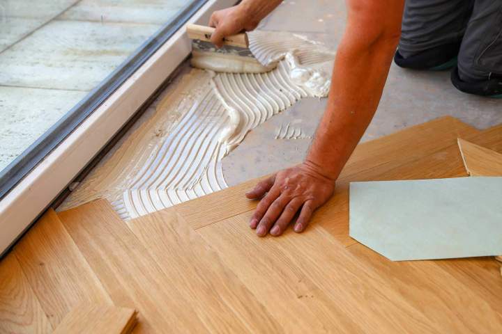 Pose de parquet flottant Paris